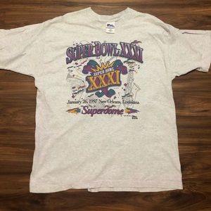 1997 Super Bowl XXXI at the Superdome T-shirt